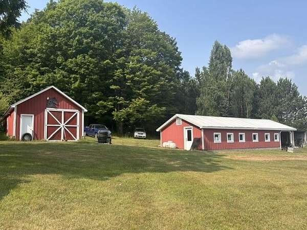 4.5 Acres of Land with Home for Sale in Mancelona, Michigan