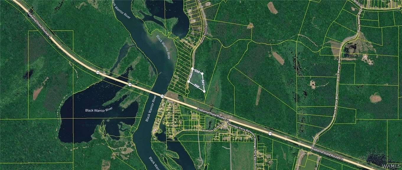 4.13 Acres of Residential Land for Sale in Akron, Alabama