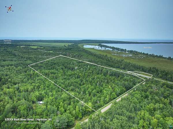 29 Acres of Recreational Land for Sale in Herbster, Wisconsin