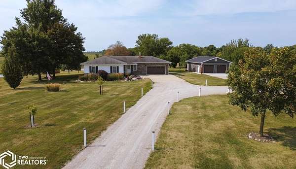 2.6 Acres of Land with Home for Sale in Bloomfield, Iowa