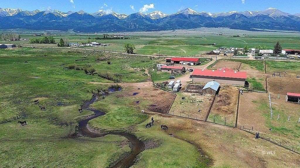 90 Acres of Land with Home for Auction in Westcliffe, Colorado