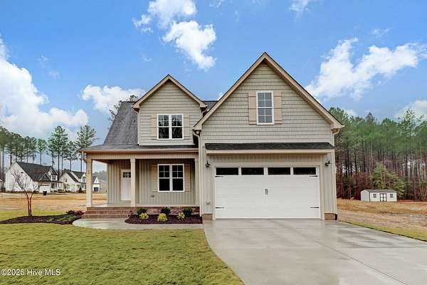 1.5 Acres of Land with Home for Sale in Spring Hope, North Carolina