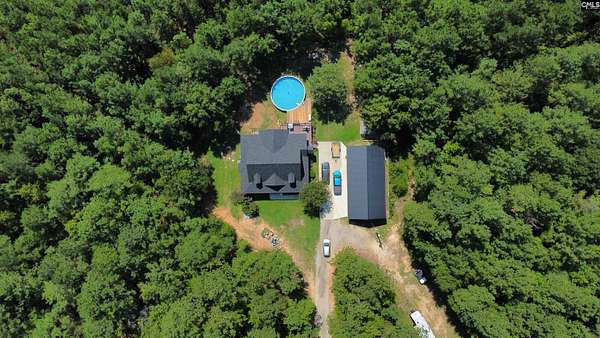 6.68 Acres of Land with Home for Sale in Ridgeway, South Carolina