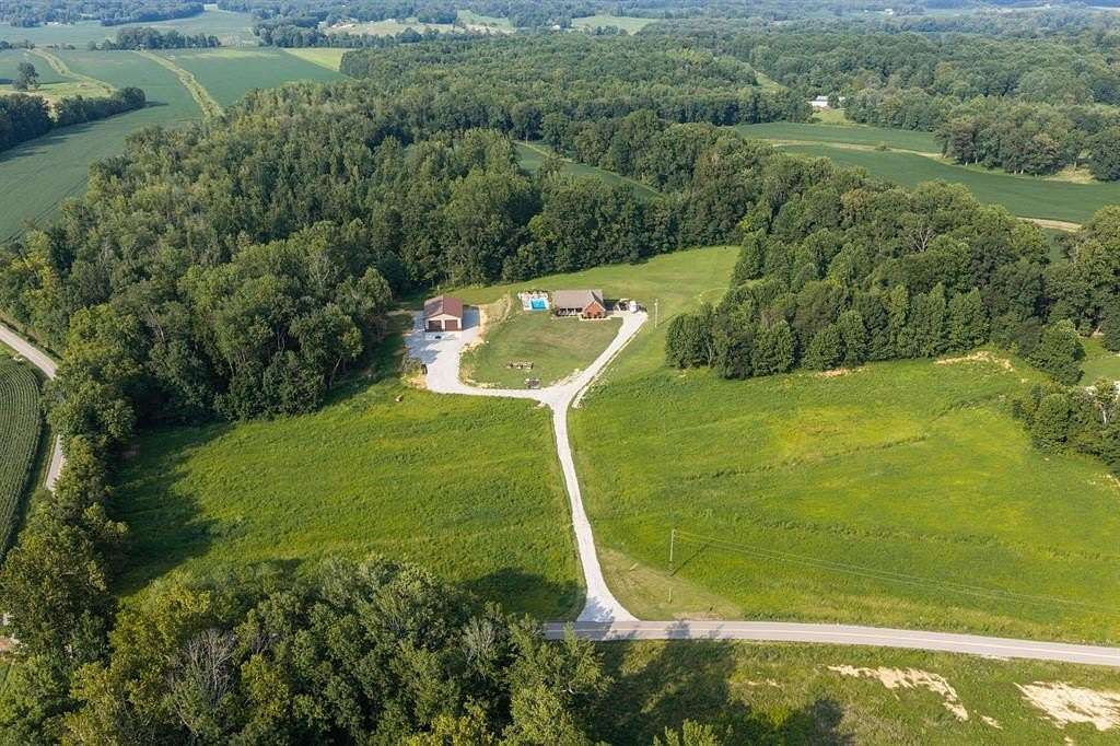 13 Acres of Land with Home for Sale in Philpot, Kentucky