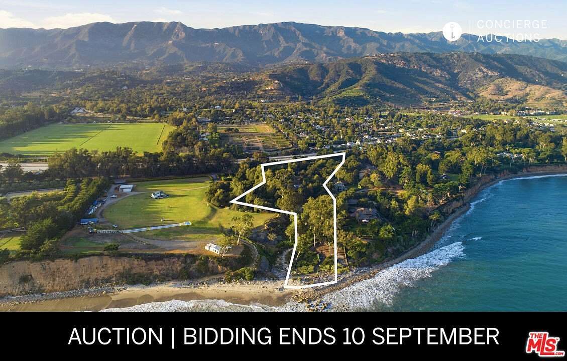 4.2 Acres of Land with Home for Sale in Carpinteria, California