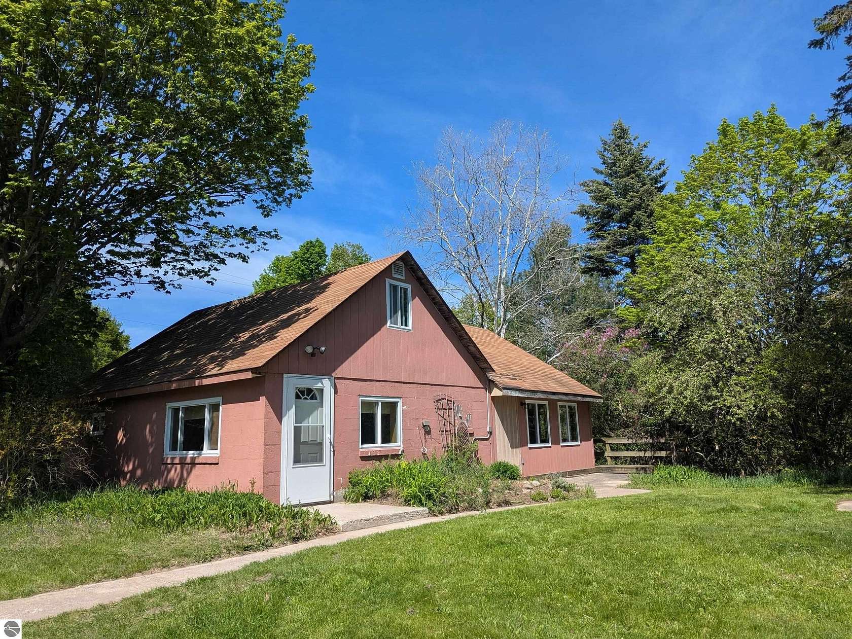 16 Acres of Land with Home for Sale in Central Lake, Michigan