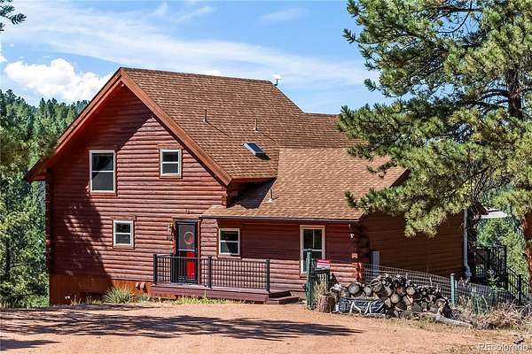 4.34 Acres of Land with Home for Sale in Woodland Park, Colorado