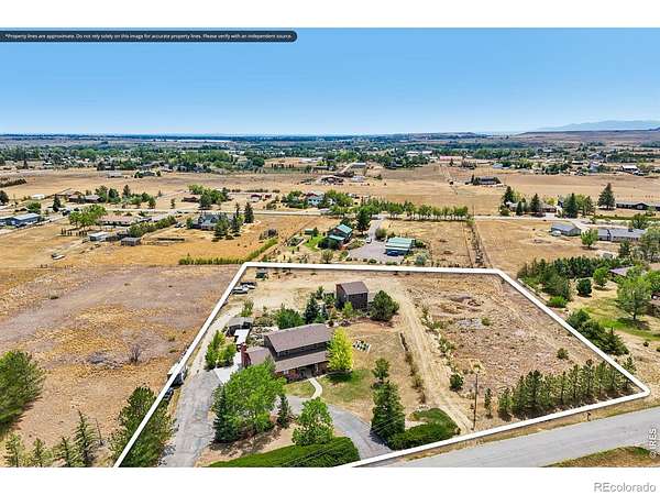 2.3 Acres of Land with Home for Sale in Berthoud, Colorado