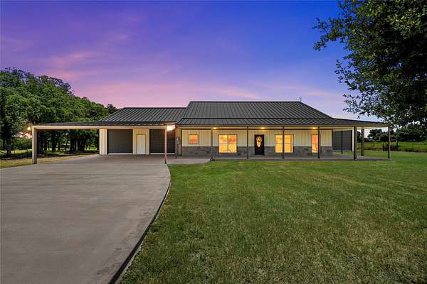 3.66 Acres of Land with Home for Sale in Lorena, Texas