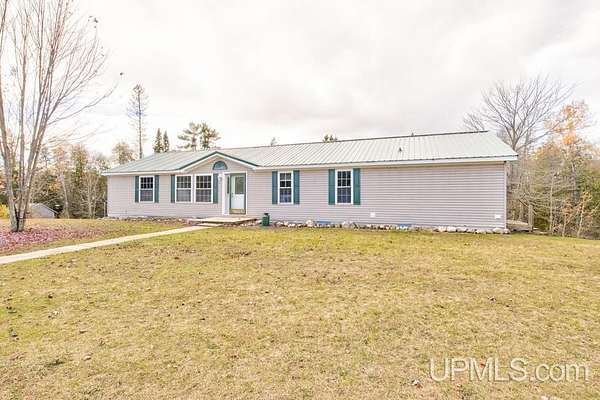 40 Acres of Recreational Land with Home for Sale in Stephenson, Michigan
