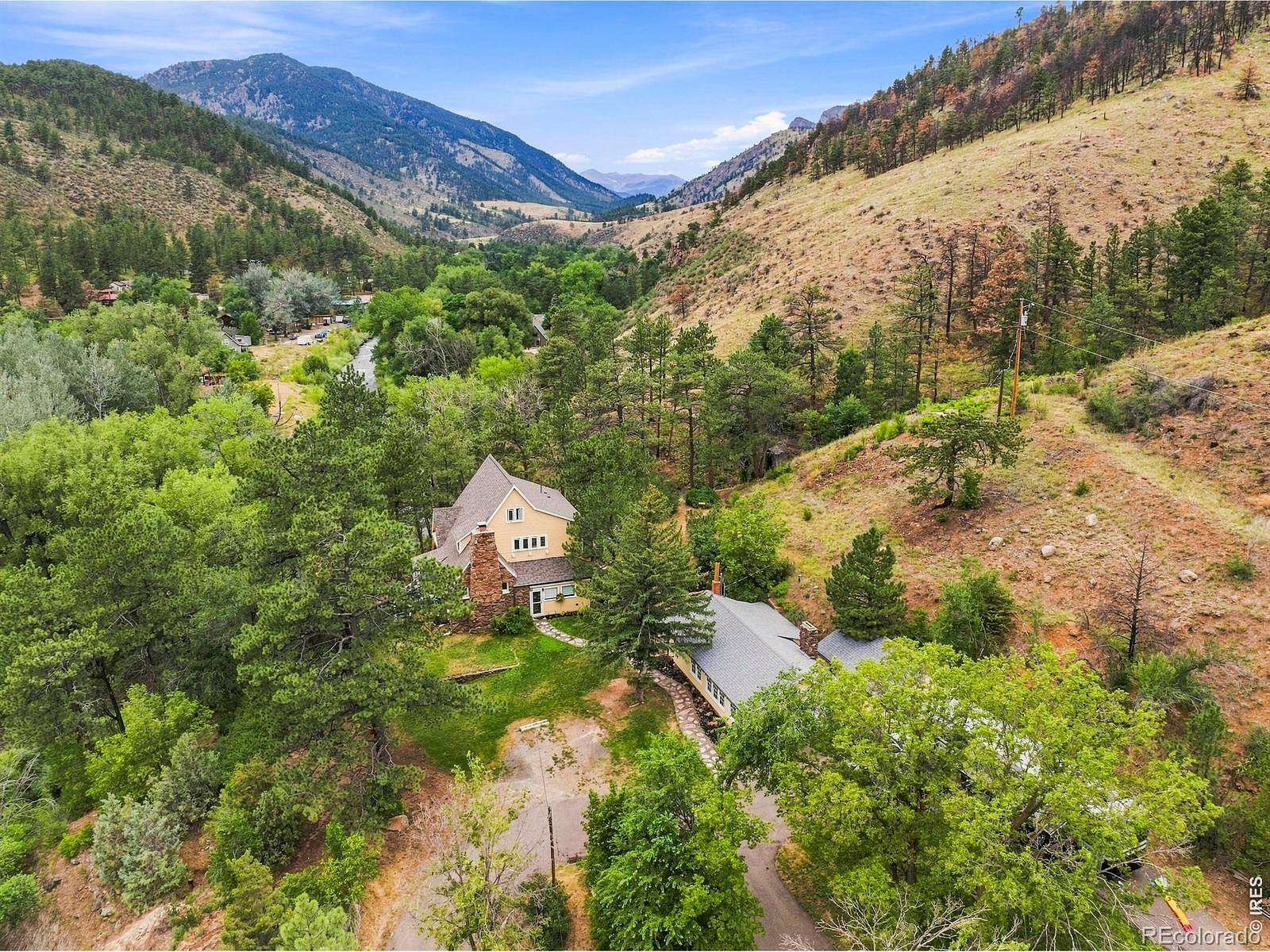 52 Acres of Recreational Land with Home for Sale in Loveland, Colorado