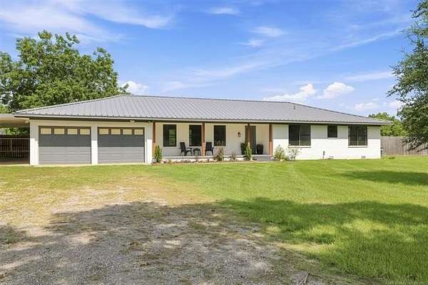 10 Acres of Land with Home for Sale in Mead, Oklahoma