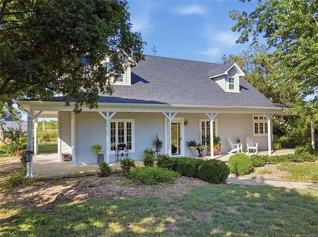70.1 Acres of Agricultural Land with Home for Sale in Morris, Oklahoma