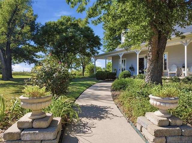 70.1 Acres of Agricultural Land with Home for Sale in Morris, Oklahoma