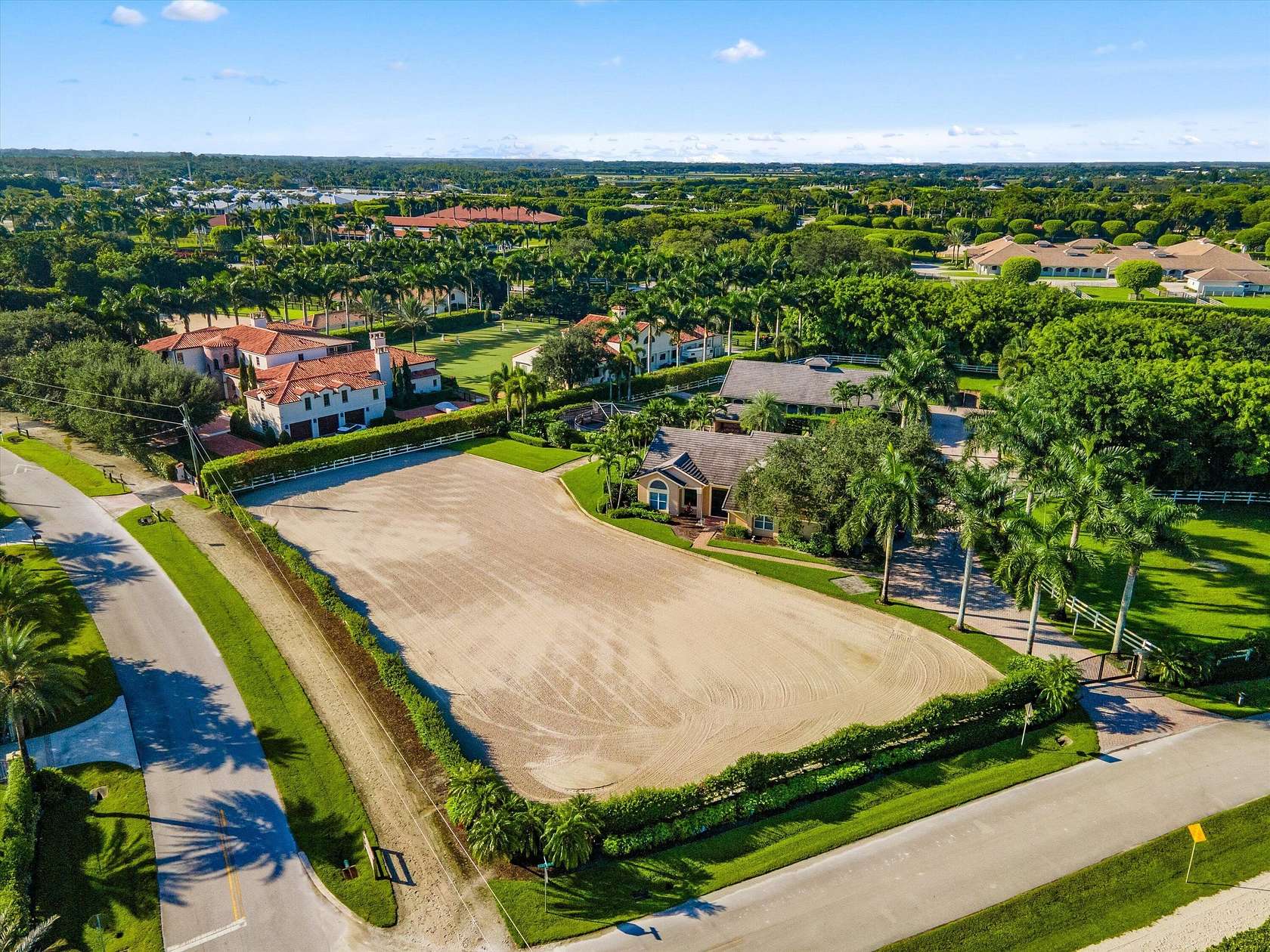 2.26 Acres of Land with Home for Lease in Wellington, Florida