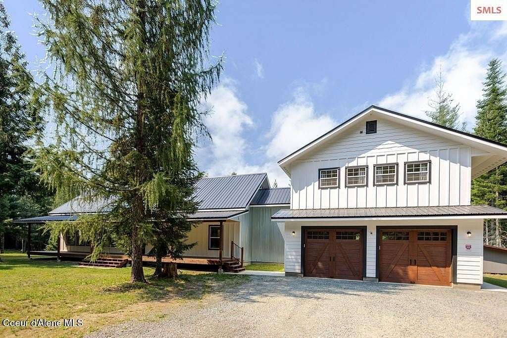7.17 Acres of Land with Home for Sale in Sandpoint, Idaho