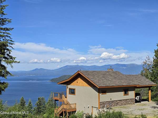 7.77 Acres of Land with Home for Sale in Hope, Idaho