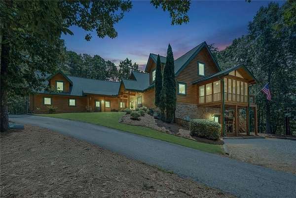 11 Acres of Land with Home for Sale in Dawsonville, Georgia