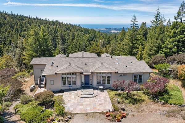 24.6 Acres of Land with Home for Sale in Point Arena, California