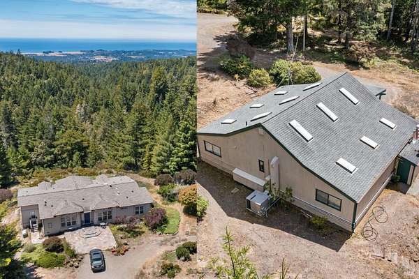 24.6 Acres of Land with Home for Sale in Point Arena, California