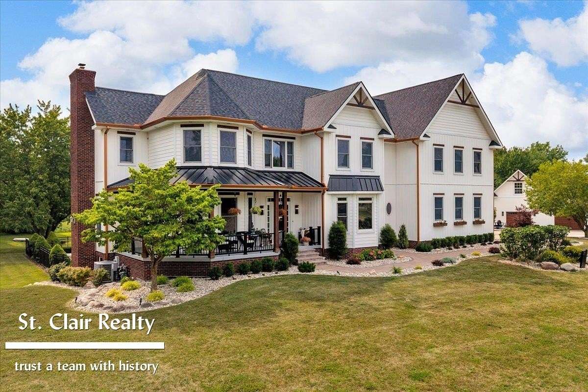 11.4 Acres of Recreational Land with Home for Sale in St. Clair, Michigan