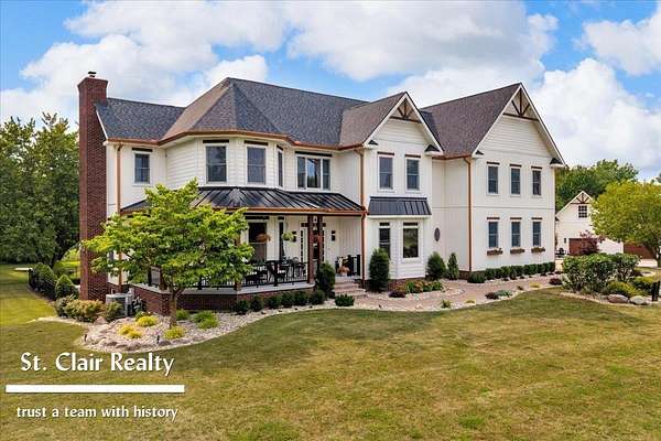 11.4 Acres of Recreational Land with Home for Sale in St. Clair, Michigan