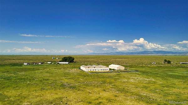 144 Acres of Land with Home for Sale in Moffat, Colorado