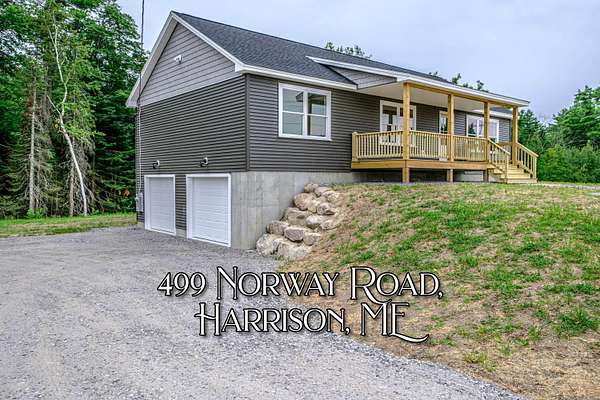 1.79 Acres of Land with Home for Sale in Harrison, Maine