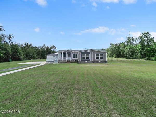 51.5 Acres of Land with Home for Sale in Clarksville, Florida