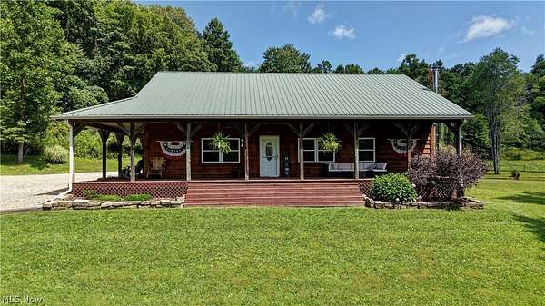 5 Acres of Land with Home for Sale in Kimbolton, Ohio
