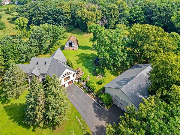 10 Acres of Recreational Land with Home for Sale in Lino Lakes, Minnesota