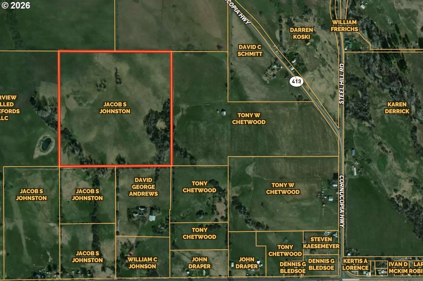 40 Acres of Land for Sale in Halfway, Oregon