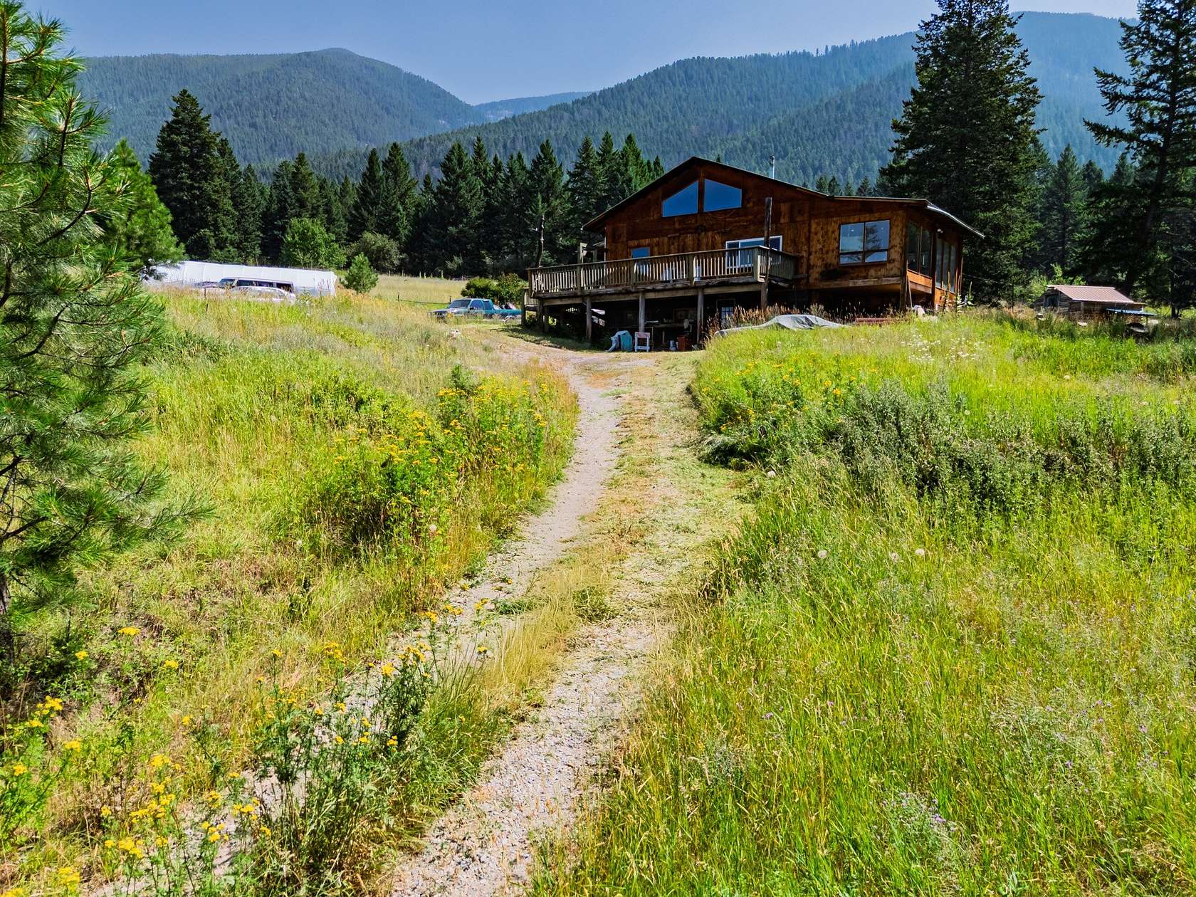 20.1 Acres of Land with Home for Sale in Eureka, Montana