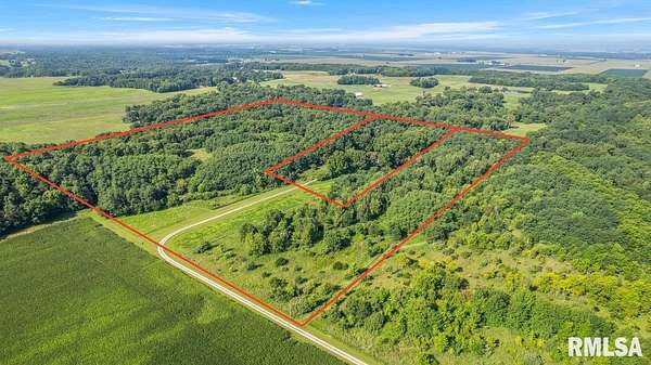 35.6 Acres of Recreational Land for Sale in Virginia, Illinois