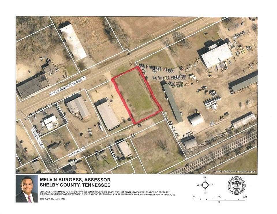 0.91 Acres of Commercial Land for Sale in Arlington, Tennessee