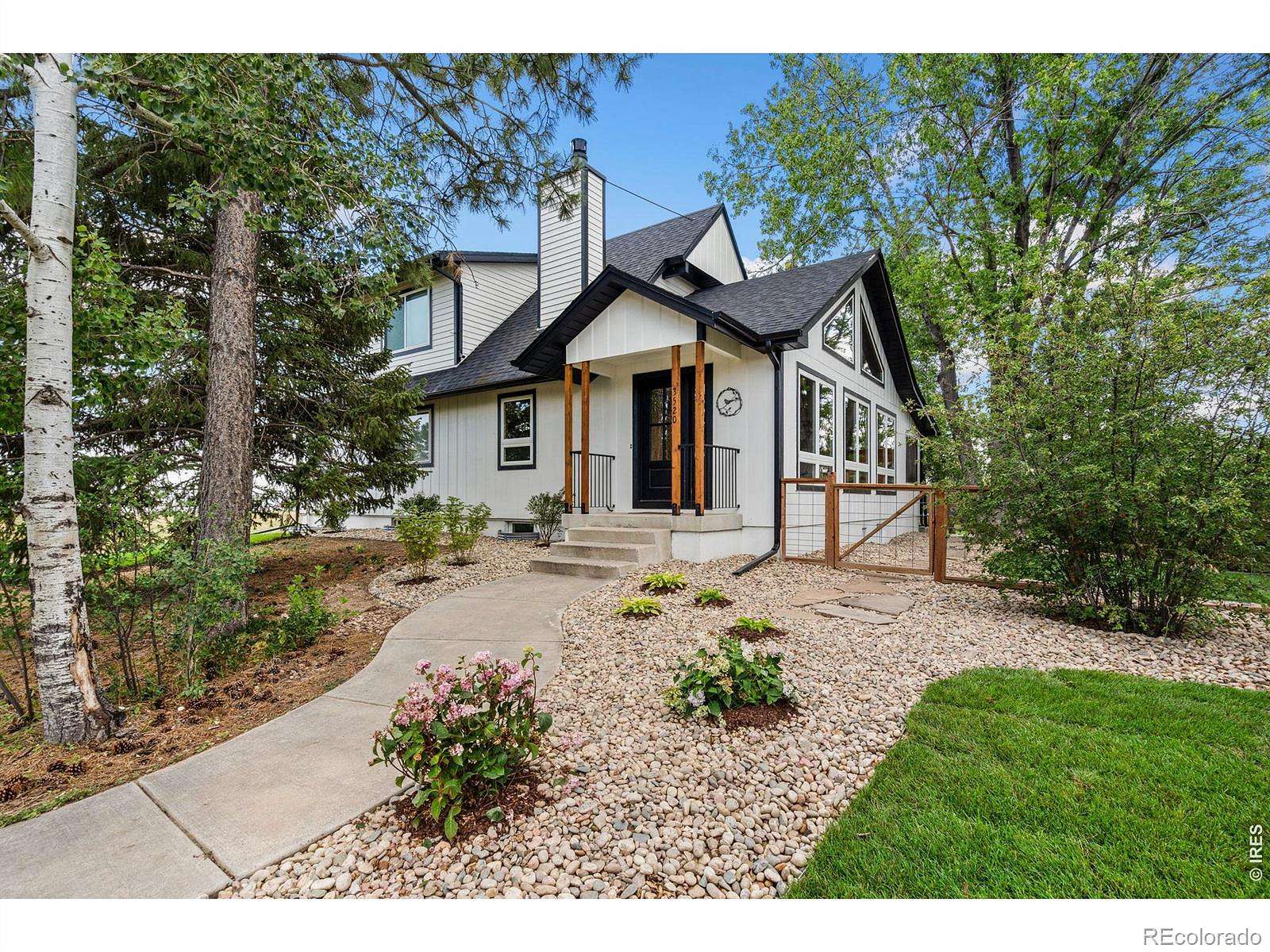 5 Acres of Land with Home for Sale in Loveland, Colorado