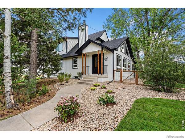 5 Acres of Land with Home for Sale in Loveland, Colorado
