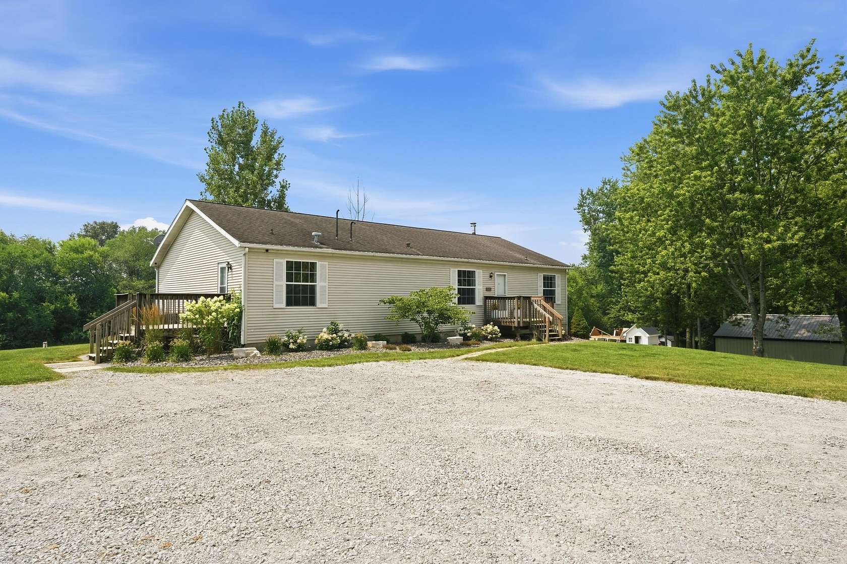 8 Acres of Land with Home for Sale in Crown Point, Indiana