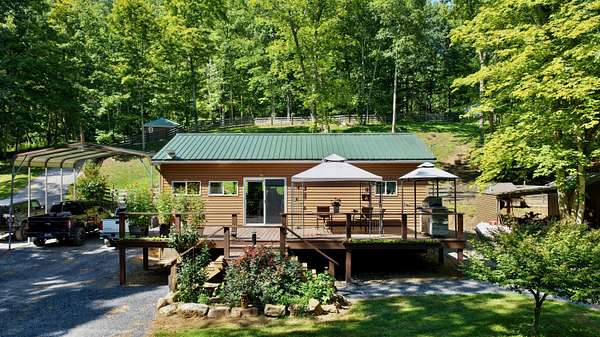 7.57 Acres of Land with Home for Sale in Alderson, West Virginia