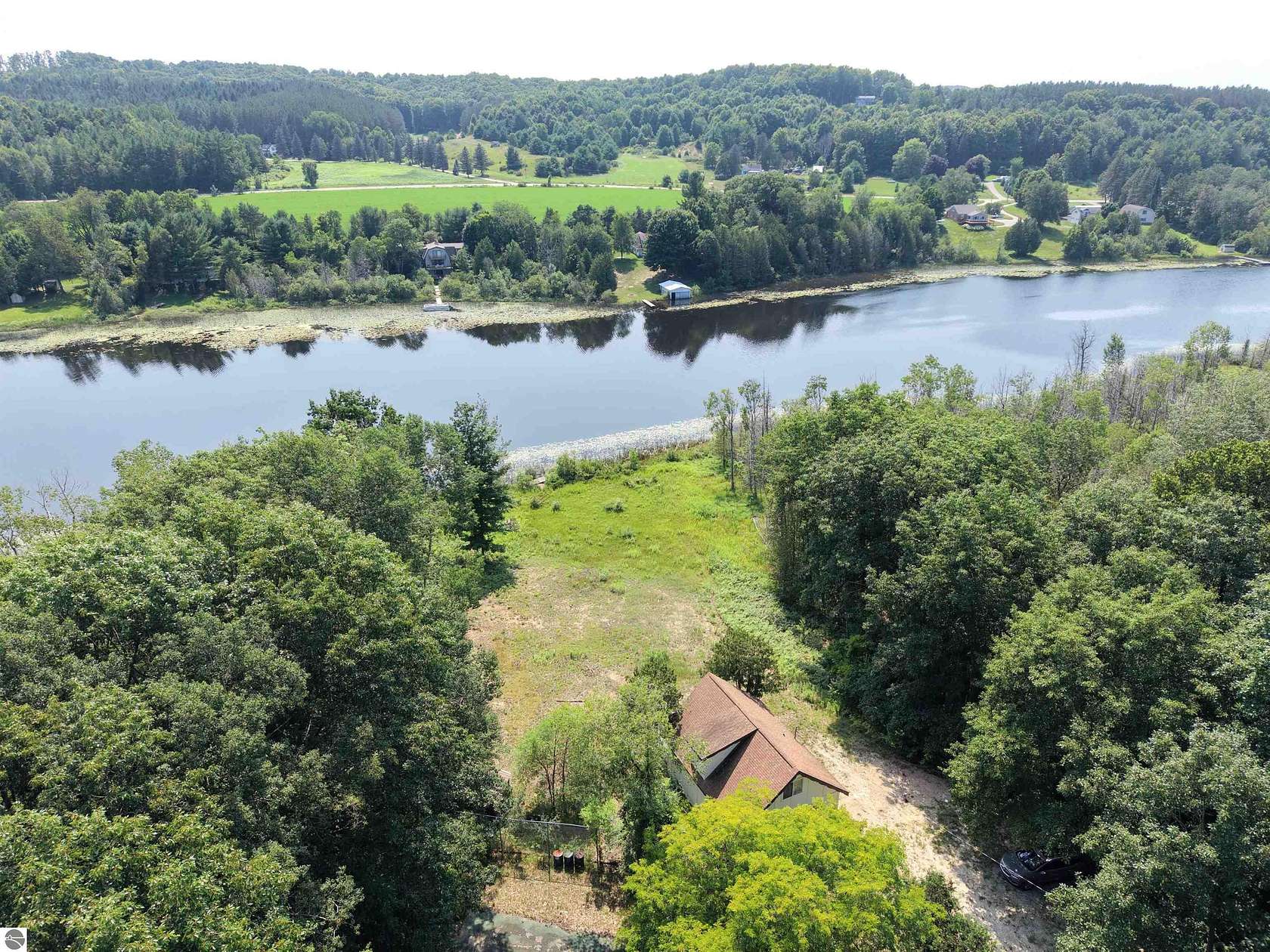 5.3 Acres of Land with Home for Sale in Ellsworth, Michigan