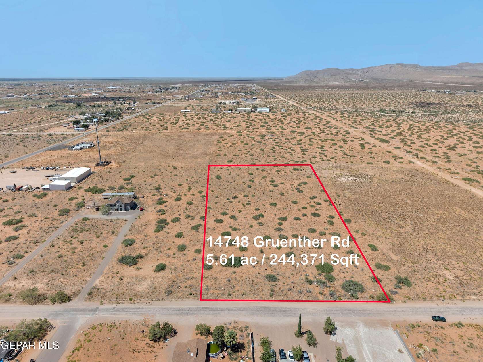 5.6 Acres of Residential Land for Sale in El Paso, Texas