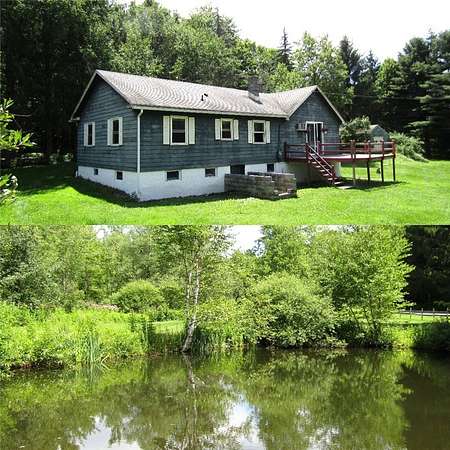 4 Acres of Land with Home for Sale in Hamden, New York