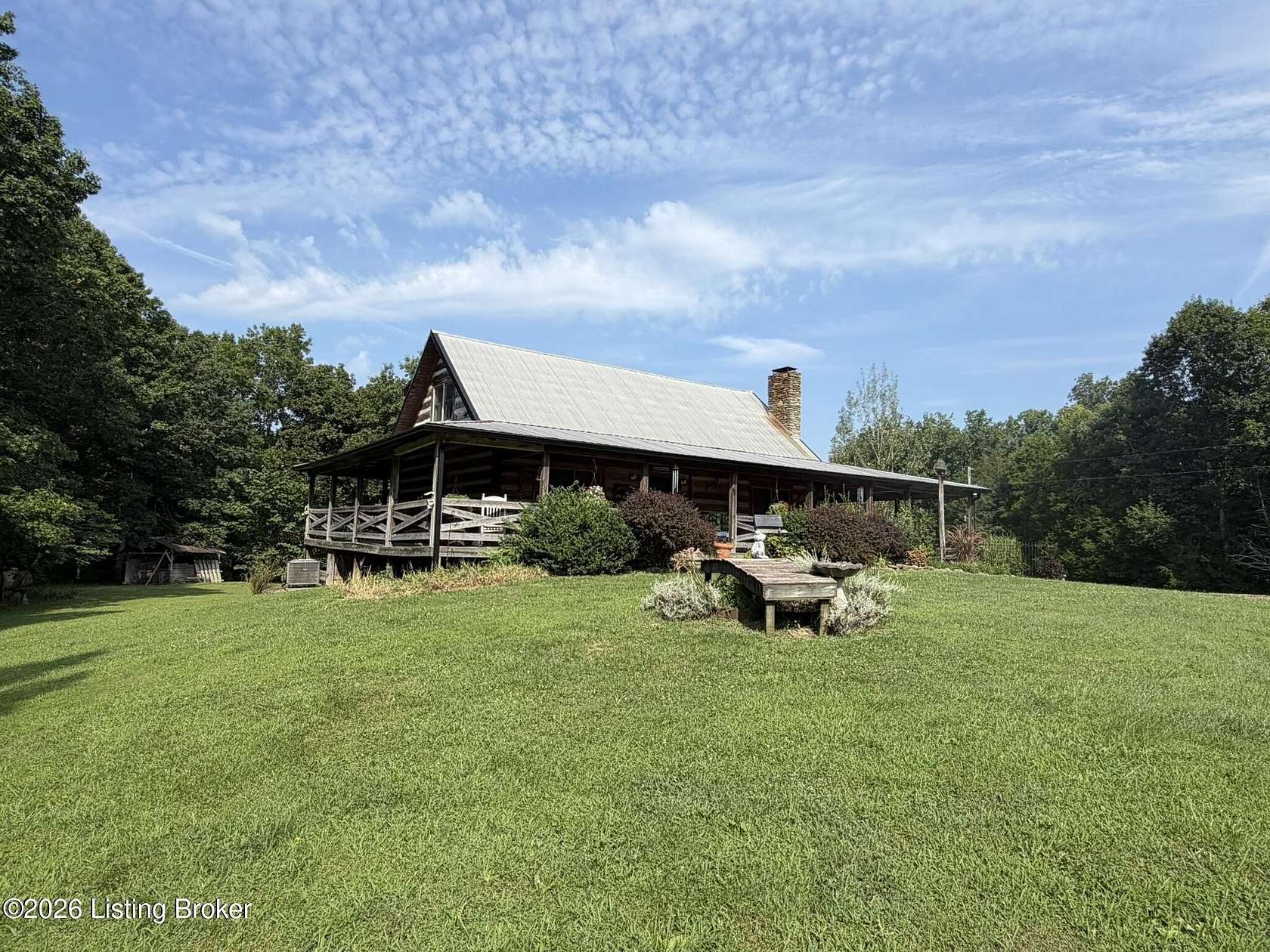 22.3 Acres of Recreational Land with Home for Sale in Bagdad, Kentucky