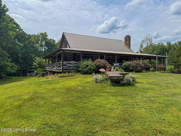 22.3 Acres of Recreational Land with Home for Sale in Bagdad, Kentucky