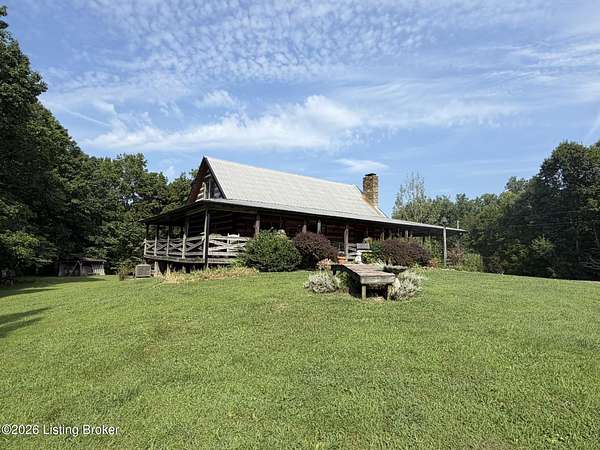 22.3 Acres of Recreational Land with Home for Sale in Bagdad, Kentucky