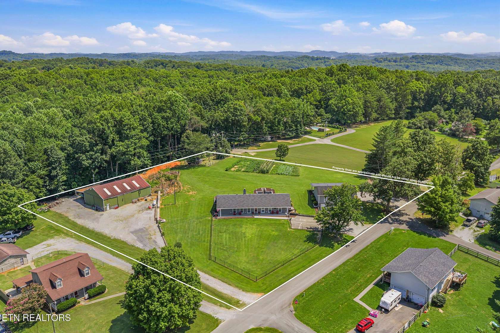 2 Acres of Land with Home for Sale in Strawberry Plains, Tennessee