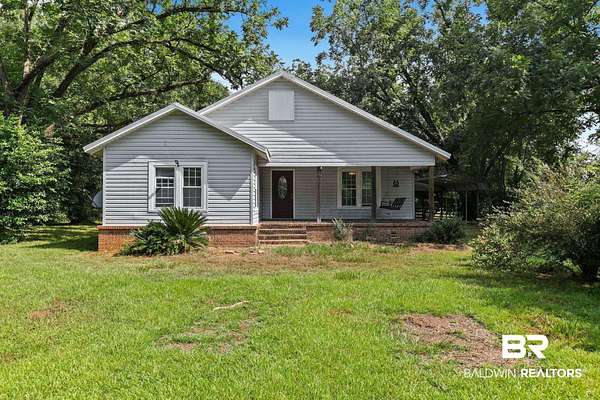 3 Acres of Land with Home for Sale in Evergreen, Alabama