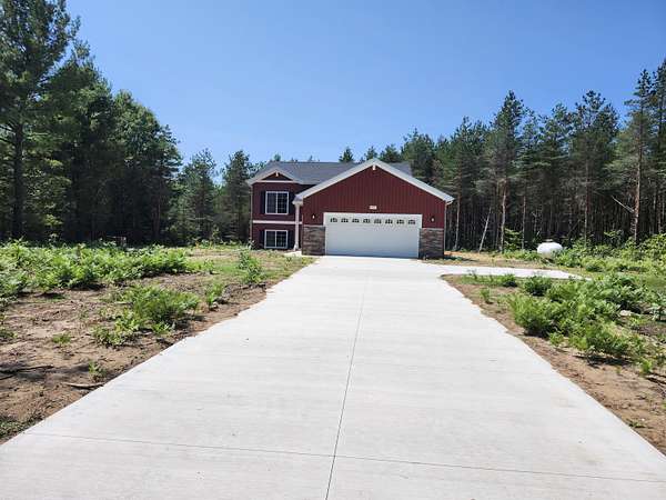 7.39 Acres of Land with Home for Sale in Rothbury, Michigan