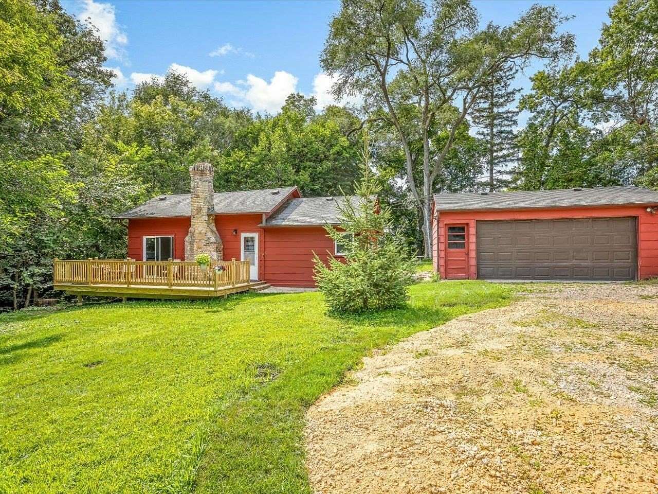 1.7 Acres of Land with Home for Sale in Cherry Valley, Illinois