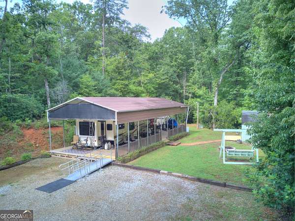 4 Acres of Land with Home for Sale in Cleveland, Georgia